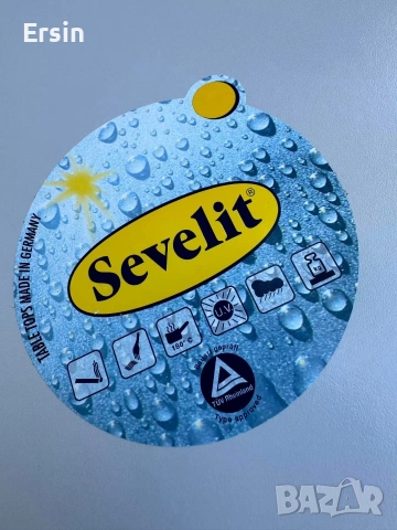 Оригинална къмпинг маса SUMFONIE (Sevelit) MADE IN GERMANY (чисто нова) (С регулираеми крака) , снимка 8 - Къмпинг мебели - 55161518