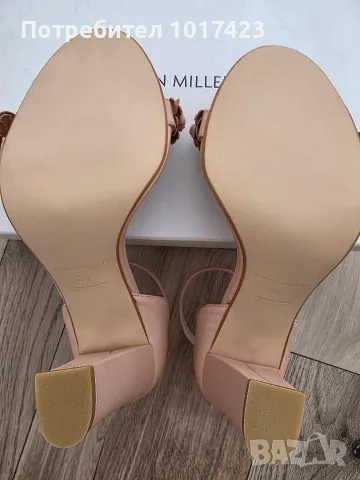 Кожени сандали Karen Millen, снимка 5 - Сандали - 55353154