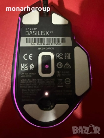 Мишка Razer Basilisk V3, снимка 5 - Клавиатури и мишки - 54906244
