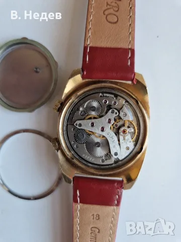 POLJOT Alarm; Полет звънец, кал 2612.1, СССР, Au 10, TOP!, снимка 8 - Мъжки - 55677302
