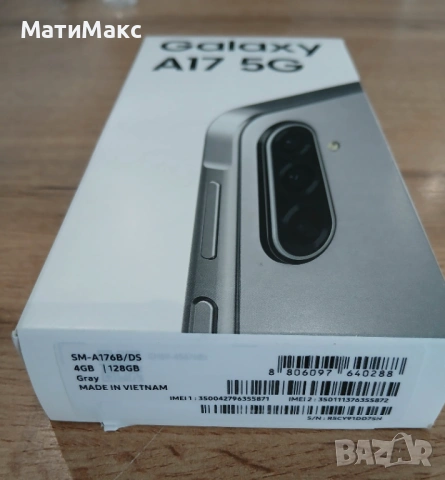 SAMSUNG GALAXY A17 Гаранция, снимка 2 - Samsung - 54631245