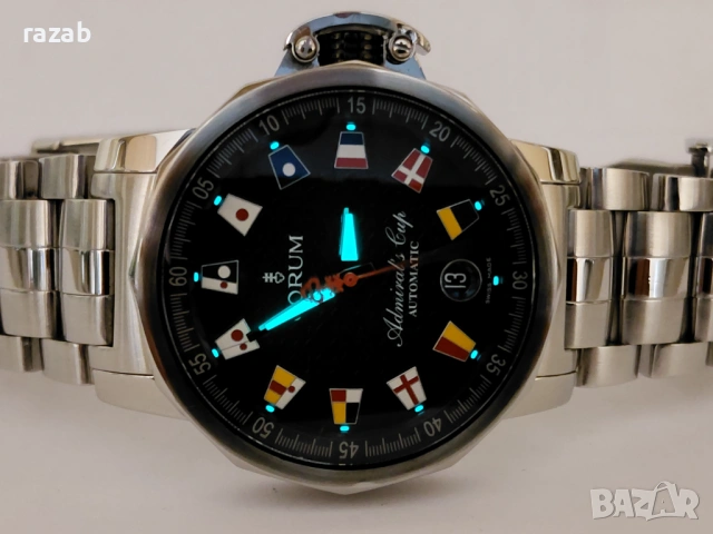 Corum Admiral's Cup- Automatic, снимка 12 - Мъжки - 54045489