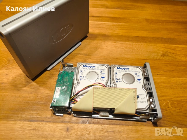 Външни хард дискове LaCie Big Disk - 2 броя всеки по 600GB, снимка 4 - Външни хард дискове - 54247876