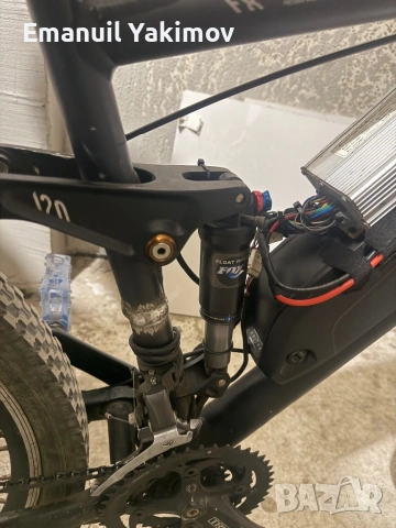 Електрически велосипед Canyon Nerve XC 6 – 1200W, нова батерия 48V, снимка 5 - Велосипеди - 54246877