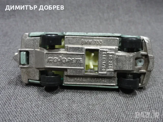 СТАРА РЕТРО МЕТАЛНА КОЛИЧКА MAJORETTE 256 BMW 733I E23, снимка 6 - Колекции - 55428296