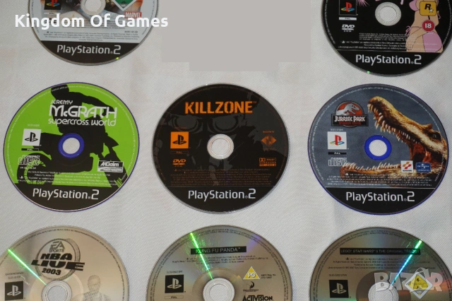 Игри за PS2 САМО ДИСКОВЕ GTA Vice City/Gun/X-Men 2/Urban Chaos/Killzone/NBA 2003/Jurassic Park/Lego, снимка 5 - Игри за PlayStation - 54096144