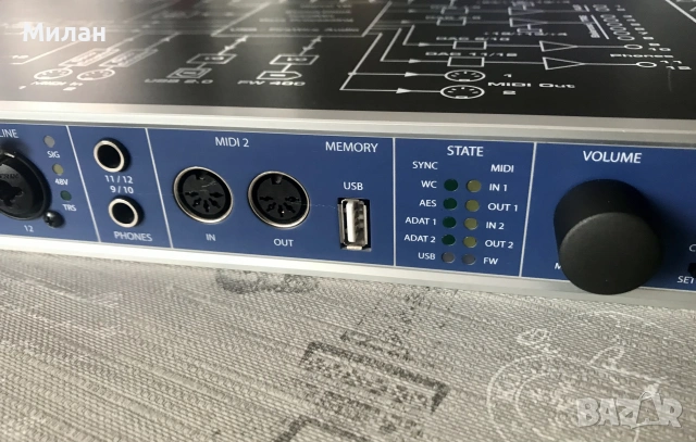 RME FIREFACE UFX Звукова карта /Интерфейс(Топ състояние), снимка 5 - Други - 55020868