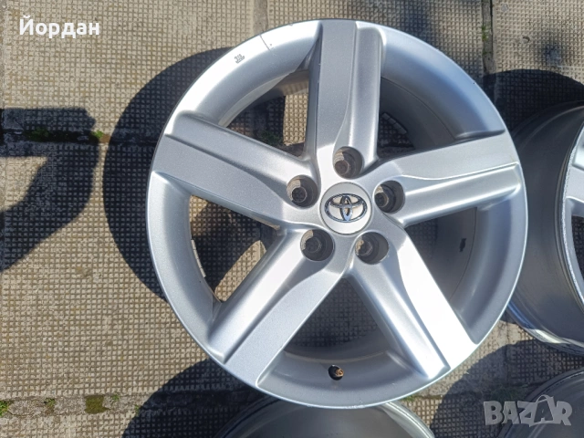 ОРИГИНАЛНИ джанти 17 ' цола 5x114,3 Toyota Auris / Тойота Аурис 7J ET50, снимка 7 - Гуми и джанти - 54793436