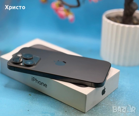 Apple iPhone 15 Pro, 256GB, 5G, Black Titanium  , снимка 5 - Apple iPhone - 55005497