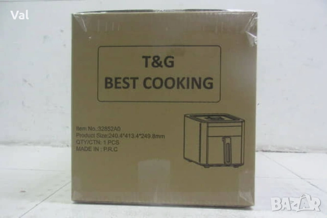 Air fryer 6 литра T&G Best Cooking 32850A0, снимка 8 - Фритюрници - 54681994