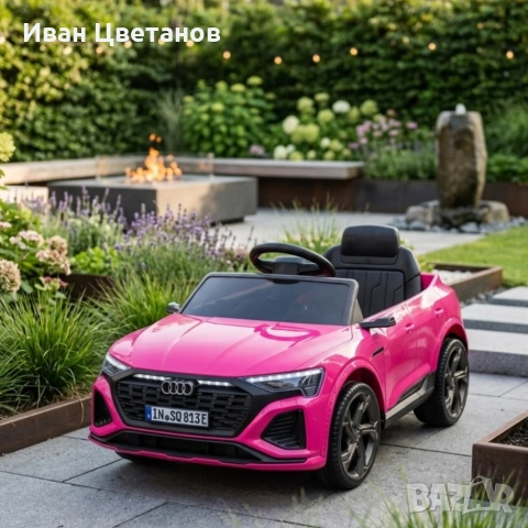 Детска акумулаторна кола Audi RS Q8 12V - Дистанционно управление, музика, LED светлини 
