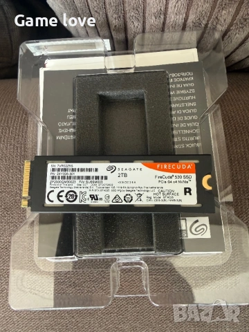 SSD Seagate fireCuda 530 2 TB 7300 MB/s, 22x80mm, снимка 3 - Твърди дискове - 54788283
