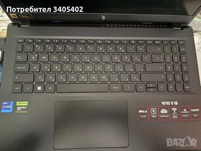 Геймърски лаптоп Acer Nitro 15, снимка 2 - Лаптопи за игри - 54159840