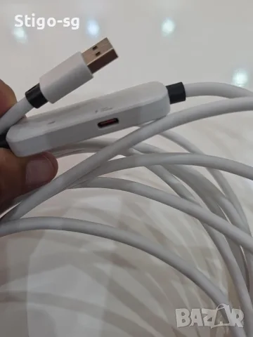 Syntech Link кабел със зареждане 5 м Съвместим с Oculus/Meta Quest 3S/3, Quest 2/Pro, Pico 4/Ultra, снимка 6 - Друга електроника - 55594520