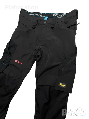 Мъжки работен панталон Snickers LiteWork Trousers, размер 52, снимка 2 - Панталони - 55229978