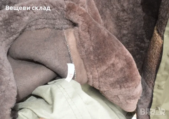 БНА Зимна офицерска протоводъждовна шуба с овча подплата , снимка 5 - Антикварни и старинни предмети - 55510801