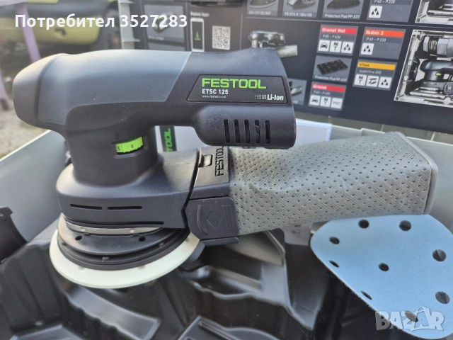 Festool ETSC 125 - Basic 576370, снимка 5 - Други машини и части - 54680386