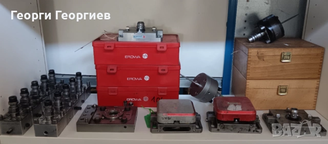 Erowa Swiss - голямо разнообразие от инструменти и аксесоари, снимка 2 - Резервни части за машини - 54430964