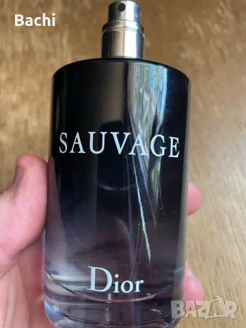 Dior Sauvage Edt 100ml Оригинален Мъжки Парфюм без капачка и кутия, снимка 2 - Мъжки парфюми - 55349114