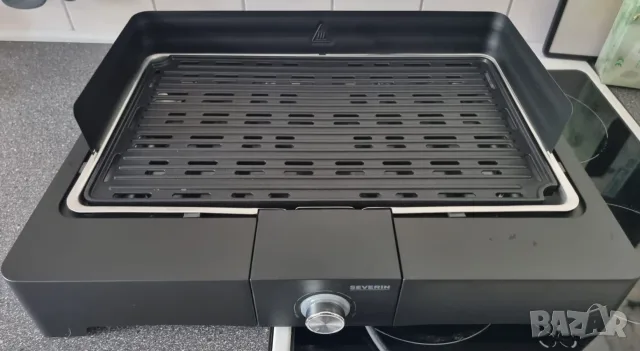 Бездимна Електрическа Скара и Грил Severin PG 8567 (2200W, За дома и терасата), Незалепващо Покритие, снимка 5 - Скари - 55590474