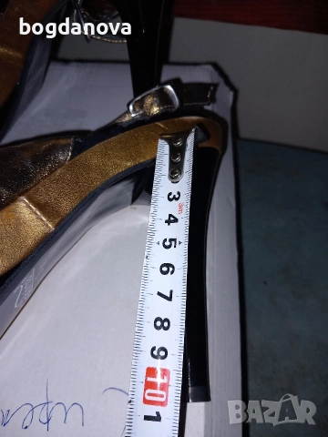 Чисто нови елегантни обувки от естествена кожа, 39 номер, снимка 6 - Дамски елегантни обувки - 54038117
