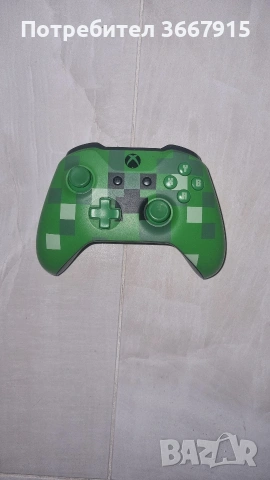 Контролер за xbox на minecraft, рядък!