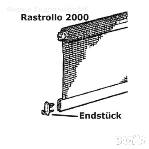 Накрайници за щора / комарник Dometic RR2000 - 9957061, снимка 2 - Аксесоари и консумативи - 54217806