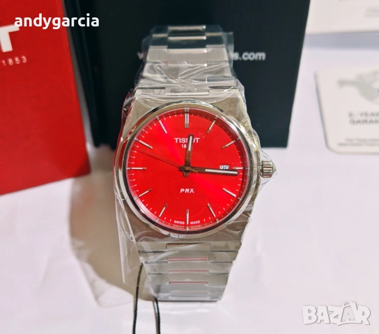 Tissot Prx T137.410.11.421.00 мъжки часовник с дата, чисто нов с кутия книжки, 100% оригинален