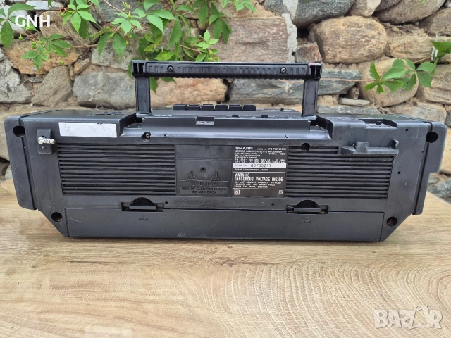 Радиокасетофон Sharp WQ-T221Z(BK), снимка 5 - Радиокасетофони, транзистори - 55191011