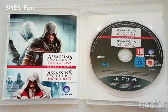 Assassin's Creed 1 & 2 - PlayStation 3, снимка 2 - Игри за PlayStation - 55513292