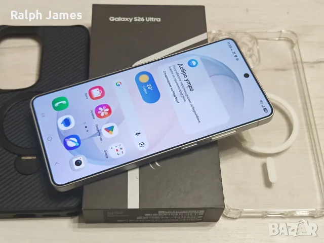 Като нов Samsung Galaxy S26 Ultra 5G 12 GB RAM 512 GB ROM Гаранция
