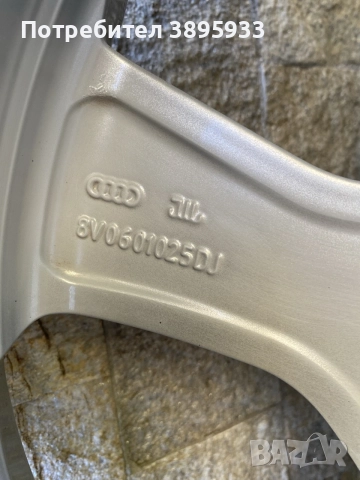 Оригинални джанти на Audi  A3 / S3 VW Seat Skoda, снимка 8 - Гуми и джанти - 55468505