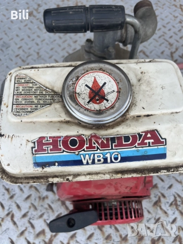 Японска мотопомпа Honda WB10 – 1 цол, бензинова