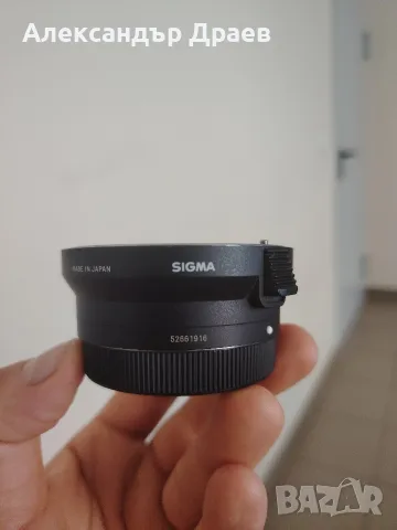 продавам Sigma MC-11 Mount Converter, снимка 3 - Обективи и филтри - 55407565