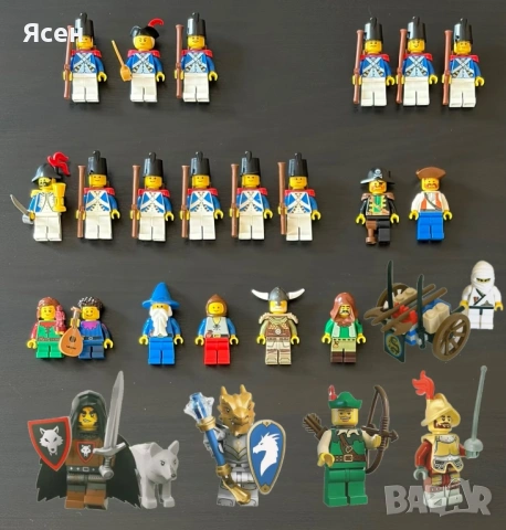 Лего минифигури pirates castle forestmen