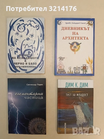В света на невидимото. Черно и бяло - Вера Гюлгелиева (1994, Отлично състояние)