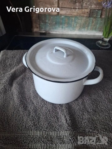 Продавам емайлирани тенджери и купи, снимка 4 - Съдове за готвене - 54030065