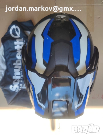 Touratech / Schuberth XXL Туратек / Шуберт модуларна каска за мотоциклет мотор, снимка 6 - Аксесоари и консумативи - 54598378