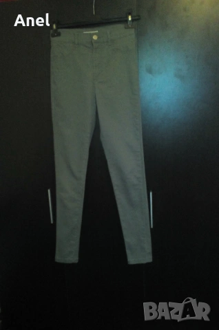 1) Светло зелени дънки, slim fit, S / 2) Бежови дънки La Vite, 36