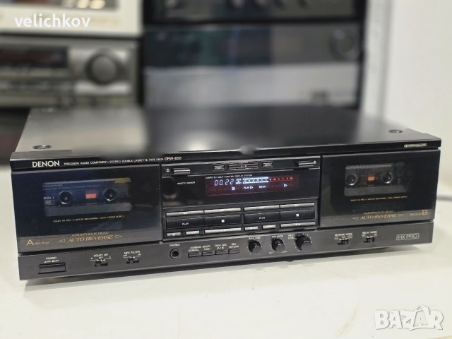 🚀🔥🇯🇵 ЕРАТА НА ЗЛАТНИЯ АНАЛОГ! Продавам Двукасетен Дек Denon DRW-850 – Twin Drive Component! 🔥🇯