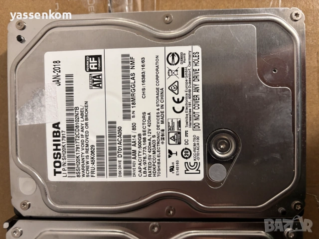 Продавам твърди дискове HDD по 500GB с подарък SATA кабел, снимка 4 - Твърди дискове - 54451815