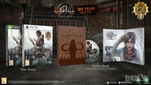 Syberia: The World Before Limited Edition / Лимитирано издание / Възможен бартер / замяна, снимка 2 - Игри за PlayStation - 54393590