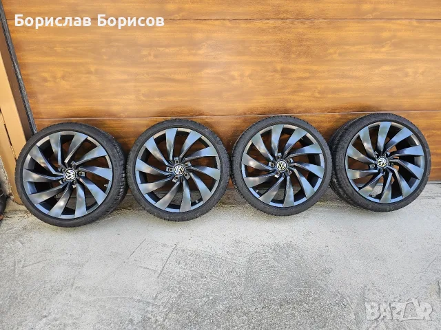 Оригинални VW джанти 20" Rosario 5x112 + гуми Pirelli 245/35 R20