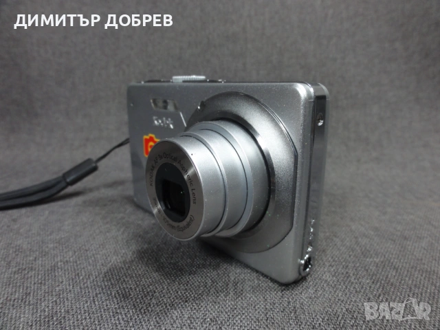 ЦИФРОВ ФОТОАПАРАТ KODAK EASYSHARE M341 SILVER 12.2MP CCD DIGITAL CAMERA, снимка 3 - Фотоапарати - 54440822