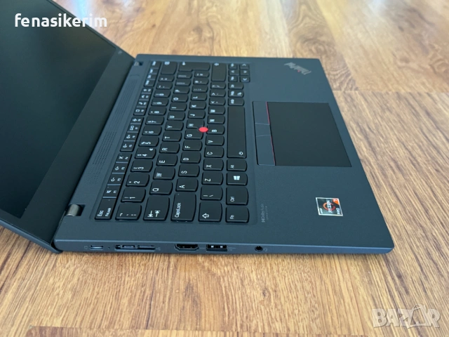 14' Full HD Ryzen 7 PRO 5850u Lenovo ThinkPad T14s Gen 2 16GB LPDDR4X/512GB NVMe/Radeon Pro, снимка 12 - Лаптопи за работа - 54781821