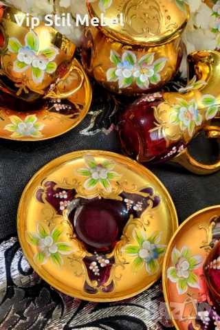 Сервиз за късо кафе Bohemia , снимка 9 - Сервизи - 54397705