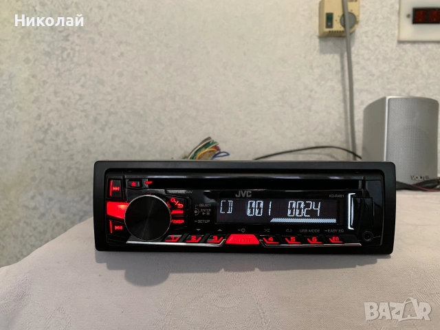 Авто Cd JVC USB, снимка 2 - Аксесоари и консумативи - 55155918