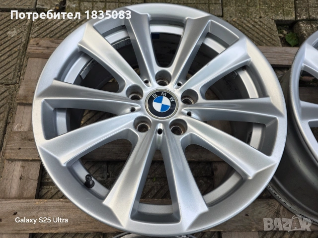 Лети джанти 17ки 5х120 BMW, снимка 4 - Гуми и джанти - 54540077
