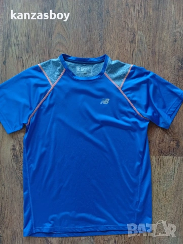 NEW BALANCE running t-shirt - мъжка тениска р-р L, снимка 2 - Тениски - 55051352