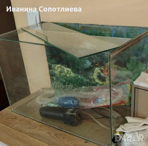Аквариум за рибки 40 л. , снимка 3 - Аквариуми - 55595757